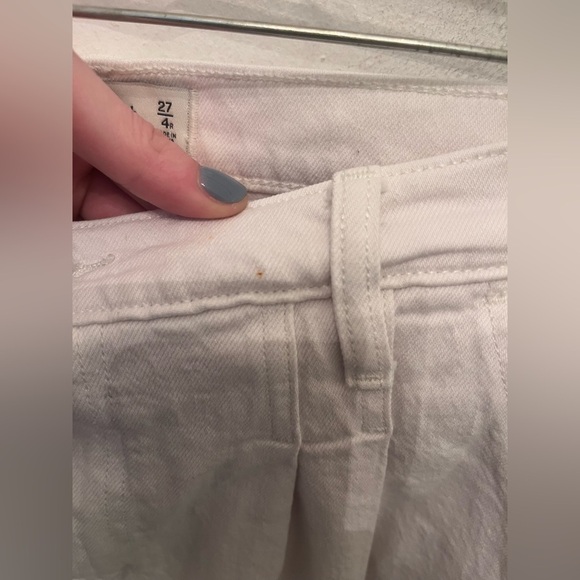 Abercrombie & Fitch Ultra High Rise Size 27/4S in White - Picture 4 of 5